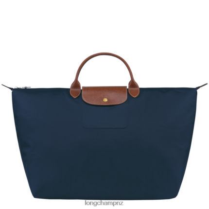 Women Navy Longchamp Le Pliage Original Travel bag Bags L06408808