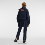 Women Navy Longchamp X D'heygere Crossbody bag/Backpack Bags L06408326 - Image 2
