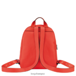 Women Orange Longchamp 3D Backpack Bags L06408433 - Image 3