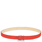 Women Orange Longchamp 3D belt Accessories L06408950