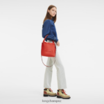 Women Orange Longchamp 3D Crossbody bag Bags L06408315 - Image 2