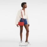 Women Orange Longchamp 3D Crossbody bag Bags L06408320 - Image 2