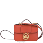 Women Orange Longchamp Box-Trot Crossbody bag Bags L0640821