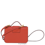 Women Orange Longchamp Box-Trot Crossbody bag Bags L0640821 - Image 4