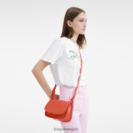 Women Orange Longchamp Le Foulonne Crossbody bag Bags L06408262 - Image 2