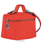 Women Orange Longchamp Le Pliage Xtra Vanity Bags L06408292 - Image 3