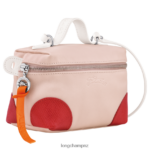 Women Pale Pink Longchamp Le Pliage Xtra Vanity Bags L06408303 - Image 3
