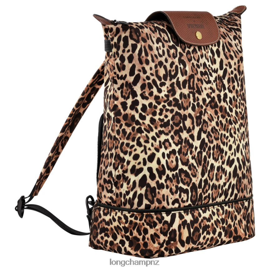 Women Panther print Longchamp X D'heygere Crossbody bag/Backpack Bags L06408322 - Image 3