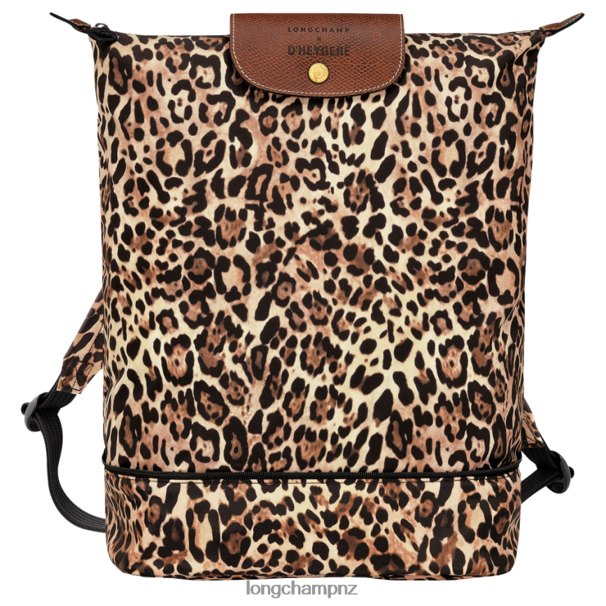 Women Panther print Longchamp X D'heygere Crossbody bag/Backpack Bags L06408322 - Image 1