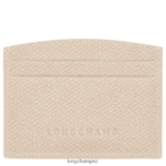 Women Paper Longchamp Roseau Card holder Leather Goods L06408639 - Image 2