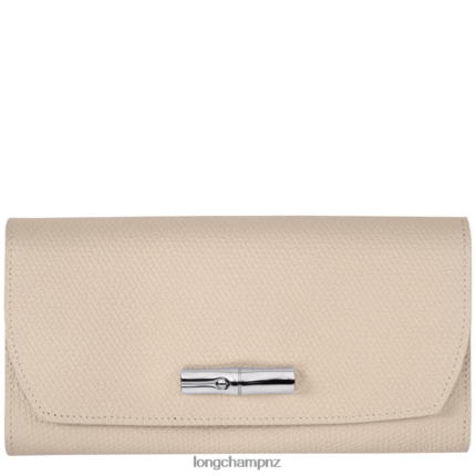 Women Paper Longchamp Roseau Continental wallet Leather Goods L06408590