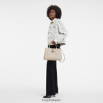 Women Paper Longchamp Roseau Handbag Bags L06408106 - Image 2