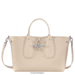 Women Paper Longchamp Roseau Handbag Bags L06408106 - Image 5