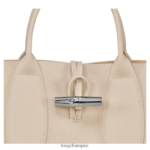 Women Paper Longchamp Roseau Handbag Bags L06408106 - Image 7