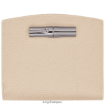 Women Paper Longchamp Roseau Wallet Leather Goods L06408584