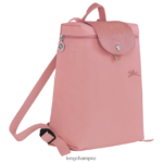 Women Petal Pink Longchamp Le Pliage Green Backpack Bags L06408440 - Image 2