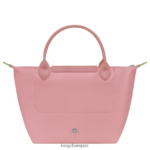 Women Petal Pink Longchamp Le Pliage Green Handbag Bags L06408191 - Image 4