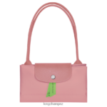 Women Petal Pink Longchamp Le Pliage Green Tote bag Bags L06408414 - Image 5