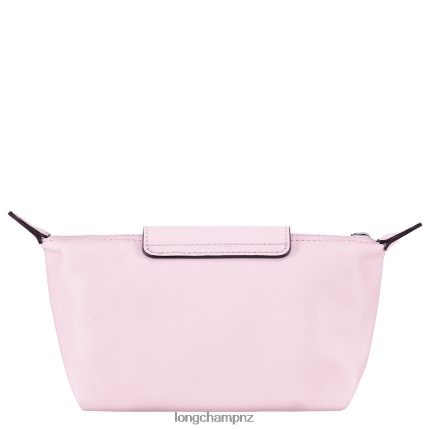 Women Petal Pink Longchamp Le Pliage Xtra Pouch Leather Goods L06408716 - Image 3