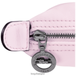 Women Petal Pink Longchamp Le Pliage Xtra Pouch Leather Goods L06408716 - Image 4