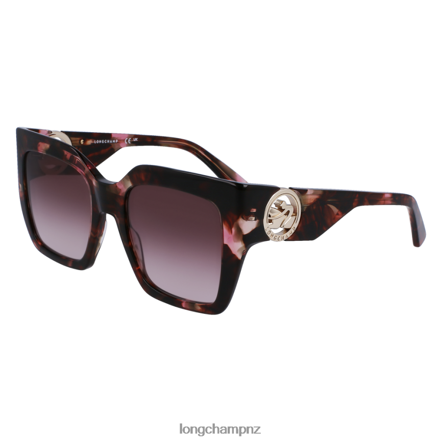 Women Pink Turquoise Longchamp Spring/Summer Collection 2023 Sunglasses Accessories L06408882 - Image 2