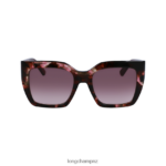 Women Pink Turquoise Longchamp Spring/Summer Collection 2023 Sunglasses Accessories L06408882