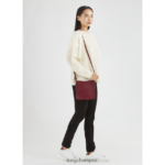 Women Red Longchamp Le Foulonne Crossbody bag Bags L06408276 - Image 2