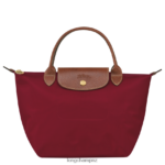 Women Red Longchamp Le Pliage Original Handbag Bags L06408199