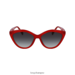 Women Red Longchamp Spring/Summer Collection 2023 Sunglasses Accessories L06408895