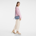 Women Slate Longchamp Mailbox Crossbody bag Bags L06408309 - Image 2