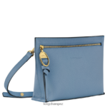 Women Slate Longchamp Mailbox Crossbody bag Bags L06408309 - Image 3