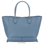 Women Slate Longchamp Mailbox Handbag Bags L06408173 - Image 3