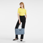 Women Slate Longchamp Roseau Essential Tote bag Bags L06408363 - Image 2