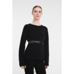 Women Taupe/Black Longchamp 1980 belt Accessories L06408931 - Image 2