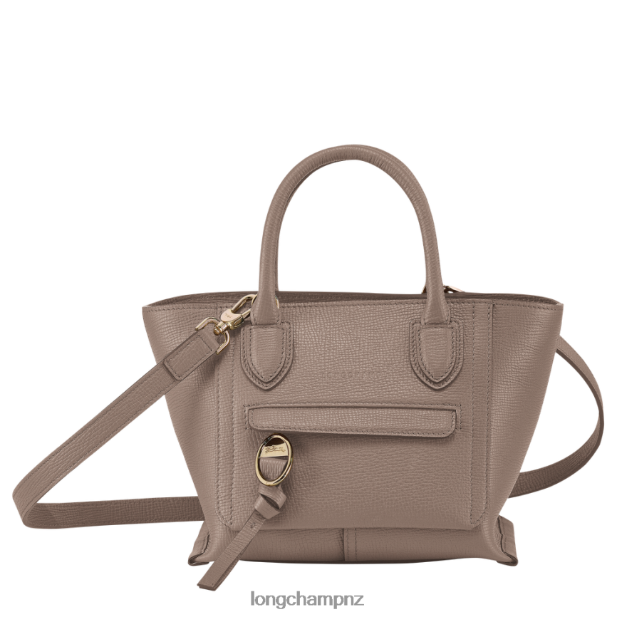 women_taupe_longchamp_mailbox_handbag_bags_l06408164.png Women Taupe Longchamp Mailbox Handbag Bags L06408164 - Image 1