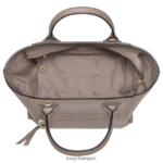 Women Taupe Longchamp Mailbox Handbag Bags L06408168 - Image 5