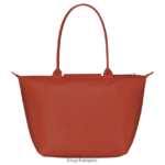 Women Terracotta Longchamp Le Pliage City Tote bag Bags L06408350 - Image 4