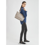 Women Turtledove Longchamp Le Foulonne Tote bag Bags L06408387 - Image 2