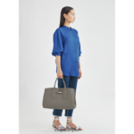 Women Turtledove Longchamp Roseau Handbag Bags L06408111 - Image 2