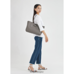 Women Turtledove Longchamp Roseau Tote bag Bags L06408370 - Image 2