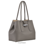 Women Turtledove Longchamp Roseau Tote bag Bags L06408370 - Image 3