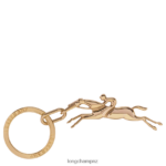 Women Very pale gold Longchamp Cavalier Key Rings Leather Goods L06408747
