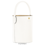 Women White Longchamp Epure Bucket bag Bags L0640836 - Image 3