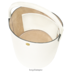 Women White Longchamp Epure Bucket bag Bags L0640836 - Image 5