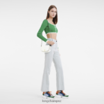 Women White Longchamp Epure Crossbody bag Bags L06408289 - Image 2