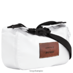 Women White Longchamp X D'heygere Crossbody bag/Backpack Bags L06408324 - Image 6